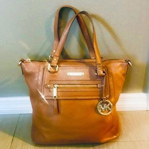 MICHAEL Michael Kors Handbang Brown Leather